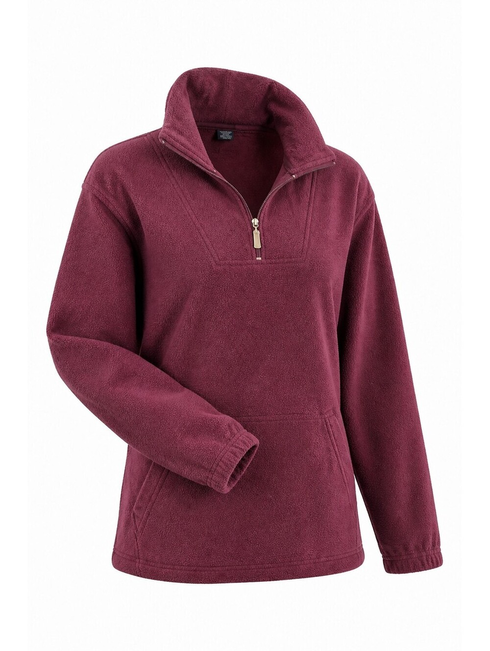 Highland Outfitters Burgundy Fleece Pullover Hoodie Size Large
